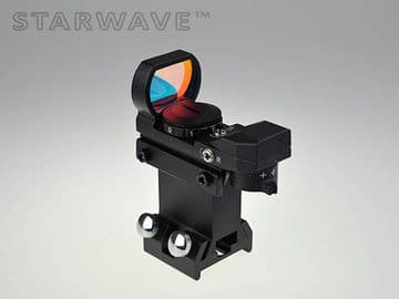 Starwave Red Dot Finder Kit RDF with Universal Bracket Stalk all metal