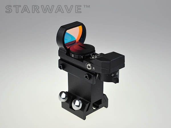Starwave Red Dot Finder Kit RDF with Universal Bracket Stalk all metal