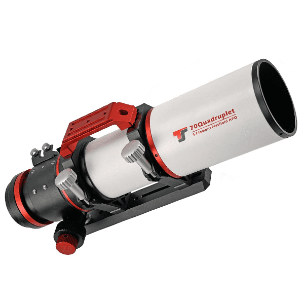 TS-Optics 70 mm f/5 Quadruplet Flatfield Apo with 3-Element FPL53 Objective