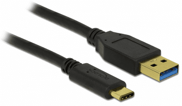 USB 3.1 Gen 2 (10 Gbps) cable Type-A to Type-C 0.5 m