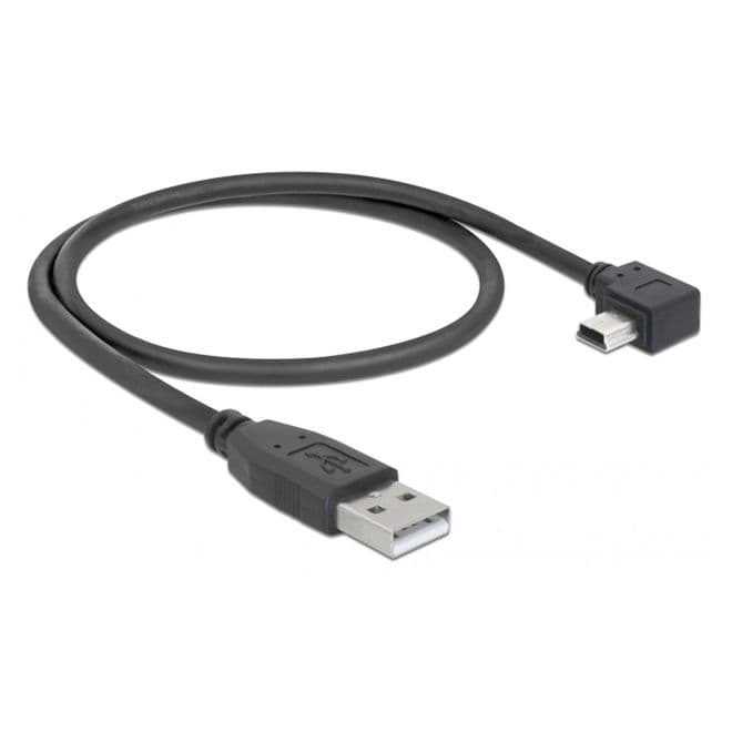 USB2.0 Cable for DSLR Cameras 0.5m Angled