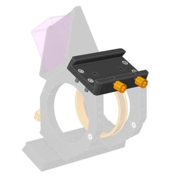 Vixen Dovetail Clamp 44mm to fit Samyang Rokinon 135mm F2 Lens Rings