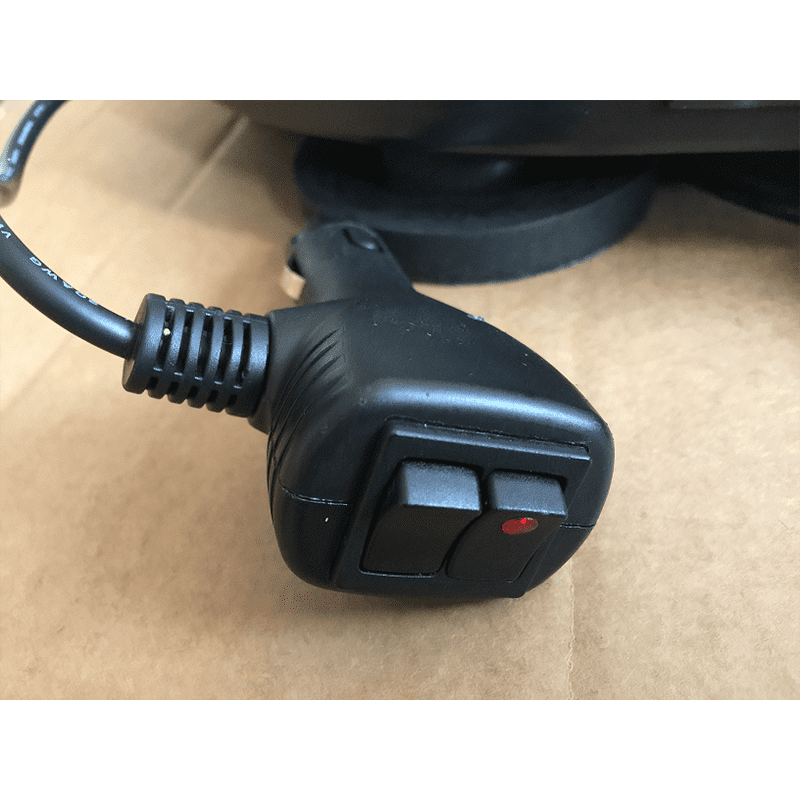 LED Light Bar with Built in Siren Mag Mount Haztec