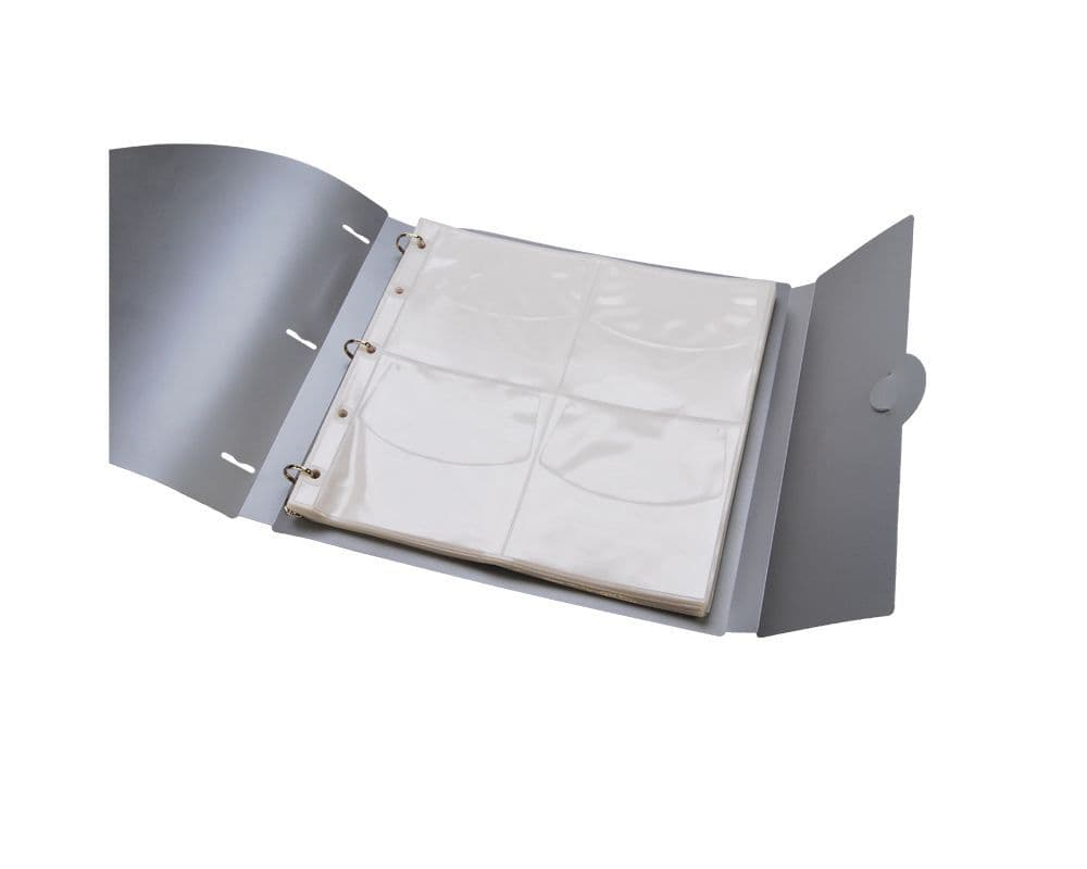 Compupack Professional Range Expandable CD/DVD Disc Storage Binder 40 4