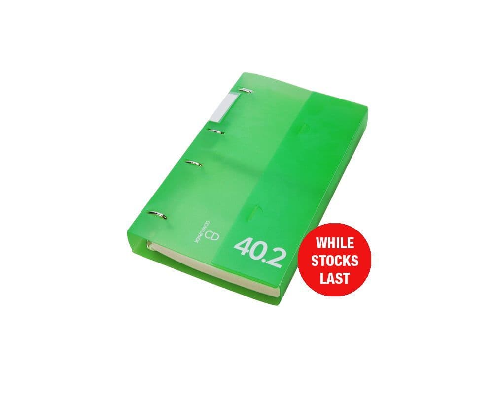 Compupack Professional Range Expandable CD DVD Disc Storage Binder 40 2 compupack-professional-range-expandable-cd-dvd-disc-storage-binder-40-2
