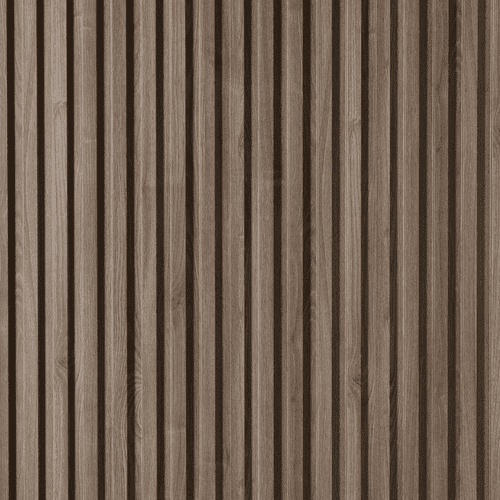 AquaGen Walnut Ridged Panels - 1200mm x 2400mm - Waterproof Wall Panels
