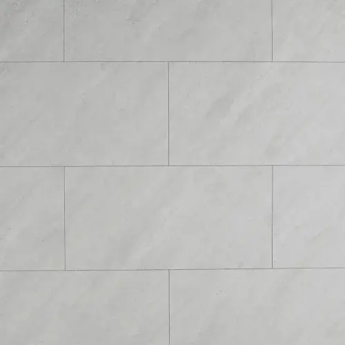 AquaGen White Grey Marble Tile Single Panel - 1200mm x 2400mm - Waterproof Wall Panel