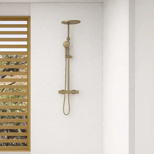 Kinewall Marble Scalloped Edge 1250mm x 2500mm Shower Wall Panel