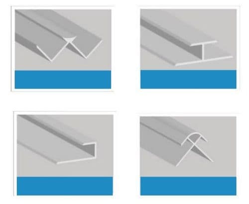 Mermaid Extrusions - Various Styles & Colours