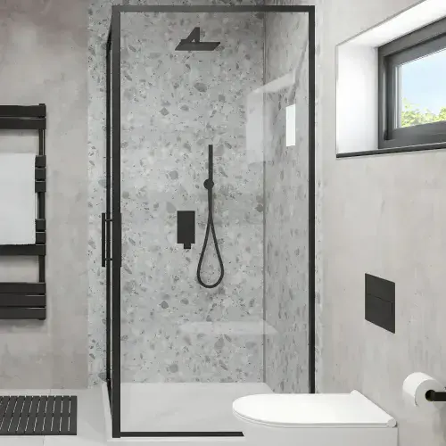 Mermaid Wetwall Shower Panels -Shower Corner Kit