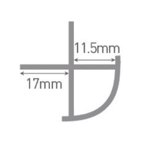 Multipanel External Corner - Various Colours