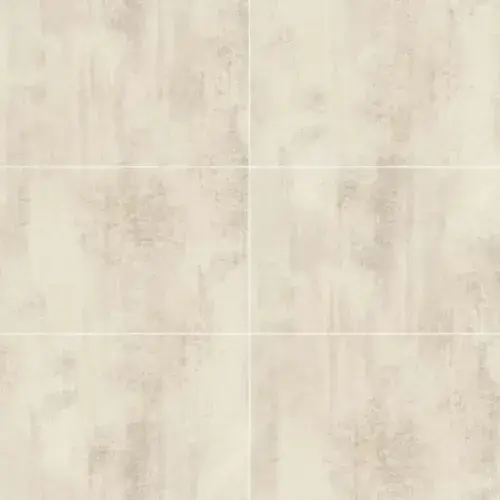 Multipanel White Gypsum Large Tile Collection