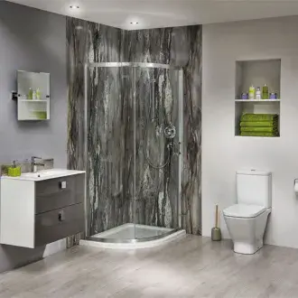 Nuance 1200 x 1200mm Shower Corner Kit A