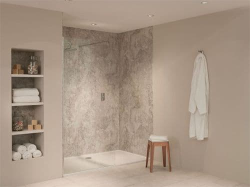 Nuance Alcove Kit D for medium three wall shower recess