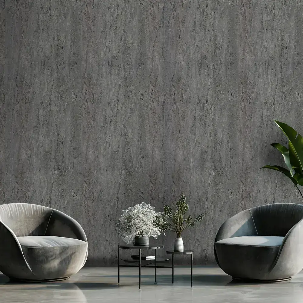 SolidCore Concrete Grey Textured Wall Panel Set 2 x 600 x 2400mm Easy ...
