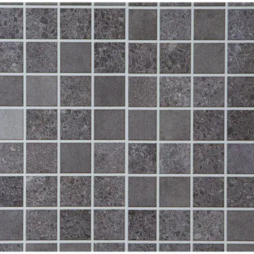 Wet Wall Platinum Range Mosaic Graphite PVC Shower Panels - Various Sizes