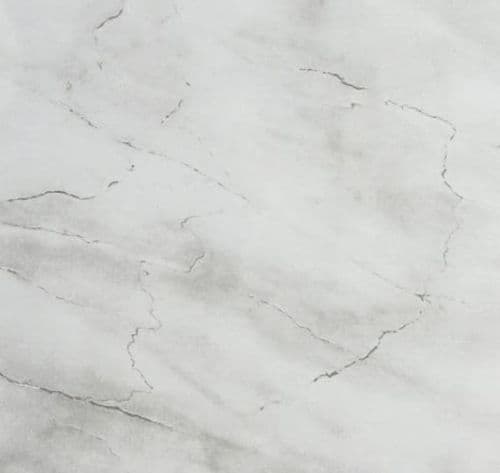 Wet Wall PVC Shower Panels - 1000mm Wide - Light Grey Marble