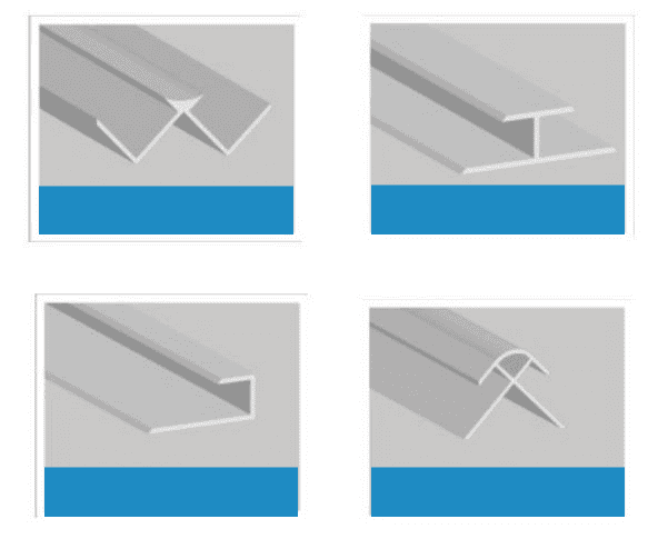Wetwall Alloy Panel Profiles