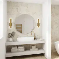 Wetwall Alloy Shower Panels - Terra Light Decor