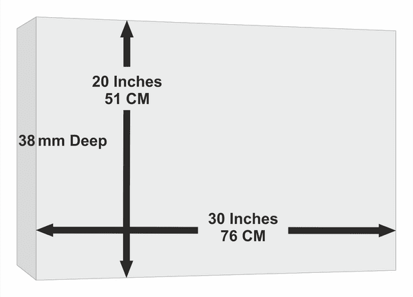 Highland Stag Wall Art Scottish Animal Canvas Picture Print Brown Sepia