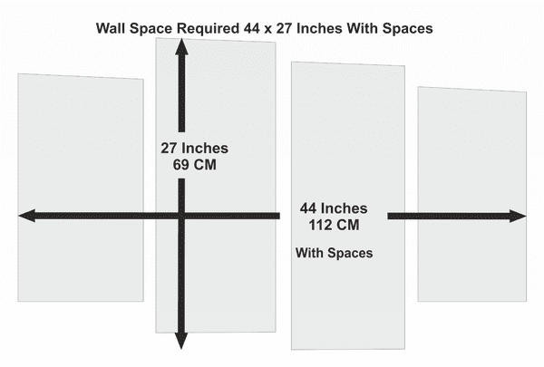 Scottish Highland Stag Wall Art Print Brown Cream Animal Deer Framed Split Canvas Picture