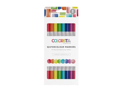 Crafter's Companion Colorista Watercolour Marker - Vibrant Essentials