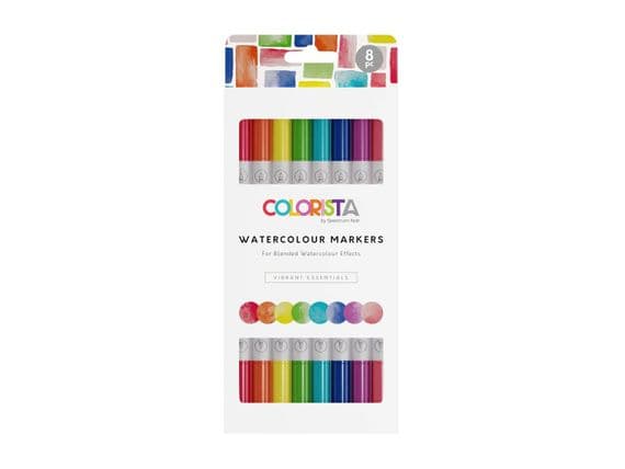 Crafter's Companion Colorista Watercolour Marker - Vibrant Essentials