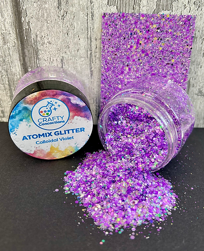 Crafty Concoctions Atomix Glitter - Colloidal Violet