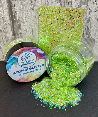 Crafty Concoctions Atomix Glitter - Luminescent Blaze