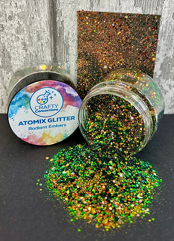 Crafty Concoctions Atomix Glitter - Radiant Embers
