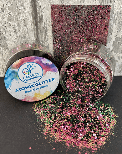 Crafty Concoctions Atomix Glitter - Reactive Flora