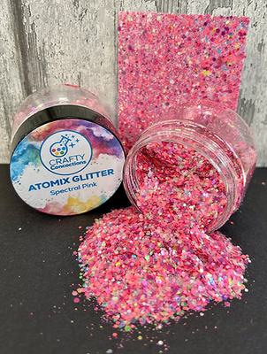 Crafty Concoctions Atomix Glitter - Spectral Pink