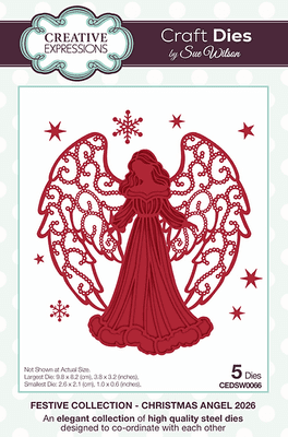 Creative Expressions Die Set - Christmas Angel 2026