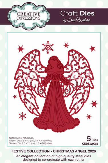 Creative Expressions Die Set - Christmas Angel 2026