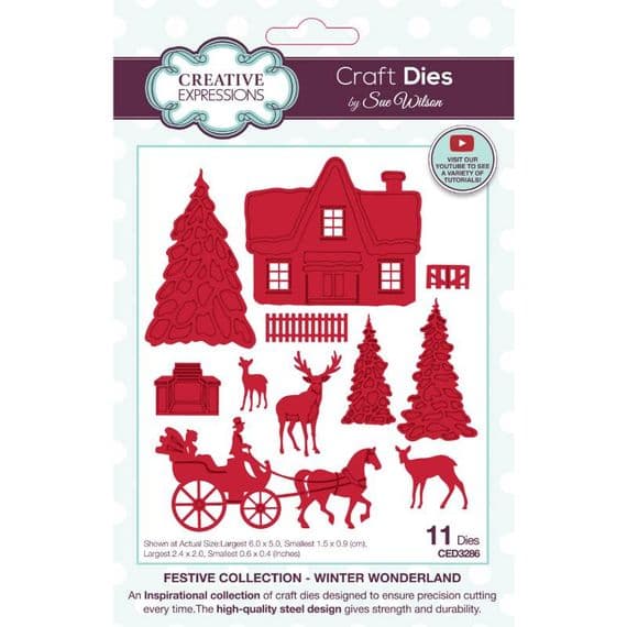 Creative Expressions Die Set - Festive Winter Wonderland