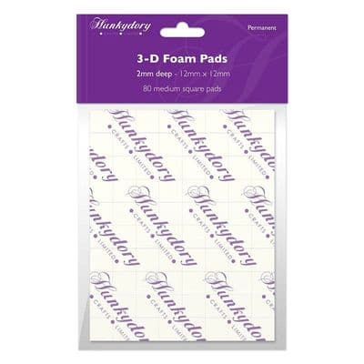 Foam Pads - 2mm depth - 12x12mm