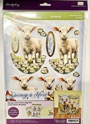Hunkydory Deco-Large Set - A Baa-rilliant Birthday