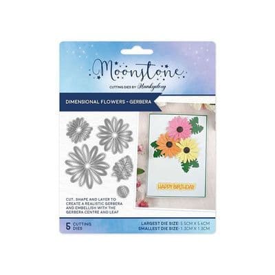 Hunkydory Die Set - Dimensional Flowers Gerbera