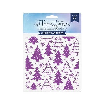 Hunkydory Embossing Folder - Christmas Trees