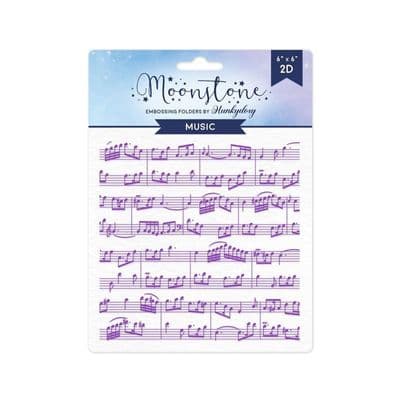 Hunkydory Embossing Folder - Music