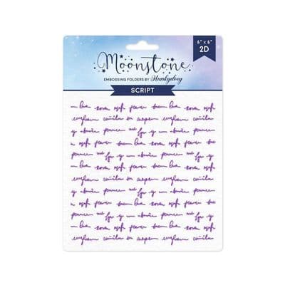 Hunkydory Embossing Folder - Script