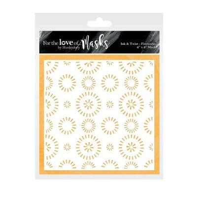 Hunkydory Ink & Twist Mask - Fireworks