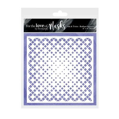 Hunkydory Ink & Twist Mask - Radiant Squares