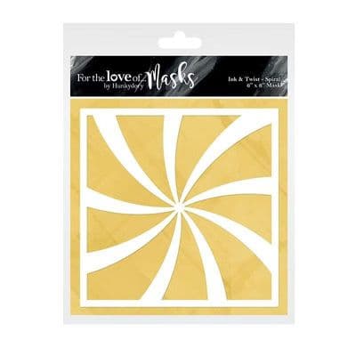 Hunkydory Ink & Twist Mask - Spiral