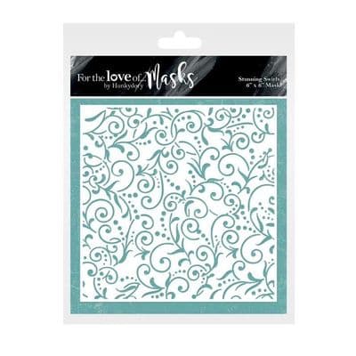 Hunkydory Mask - Stunning Swirls