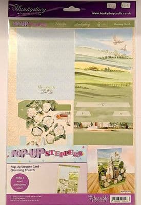 Hunkydory Pop-up Stepper Card Kit - Charming Church