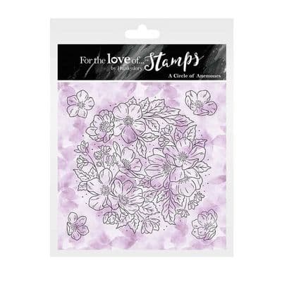 Hunkydory Stamp Set - A Circle of Anemones