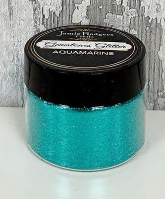 Jamie Rodgers Crafts Gemstones Glitter - Aquamarine