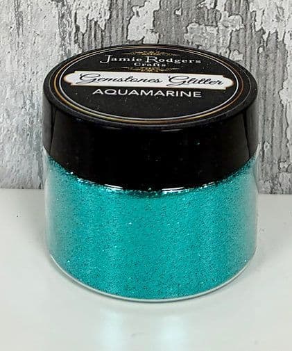 Jamie Rodgers Crafts Gemstones Glitter - Aquamarine