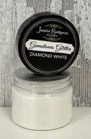 Jamie Rodgers Crafts Gemstones Glitter - Diamond White